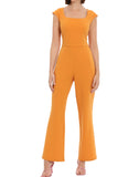 Mini Cap Sleeve Jumpsuit