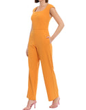 Mini Cap Sleeve Jumpsuit