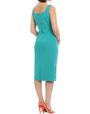 Empire Seamed Midi Dress 1