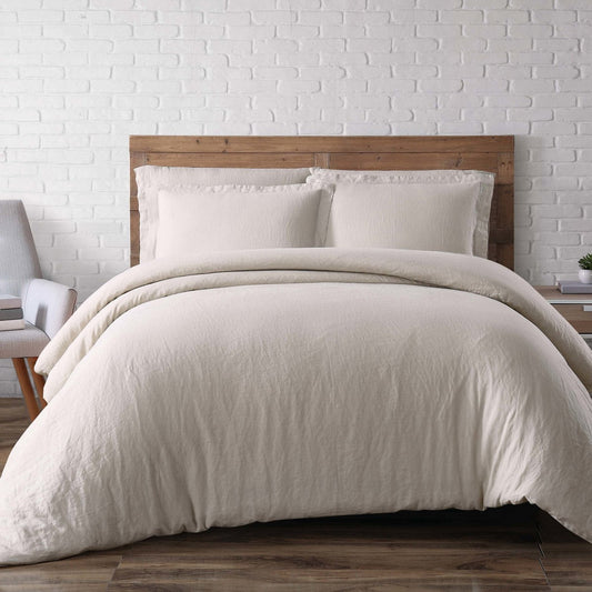 Linen Duvet Set Natural