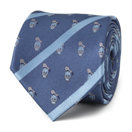 Donald-Duck-Stripe-Blue-Mens-Tie-Blue-1