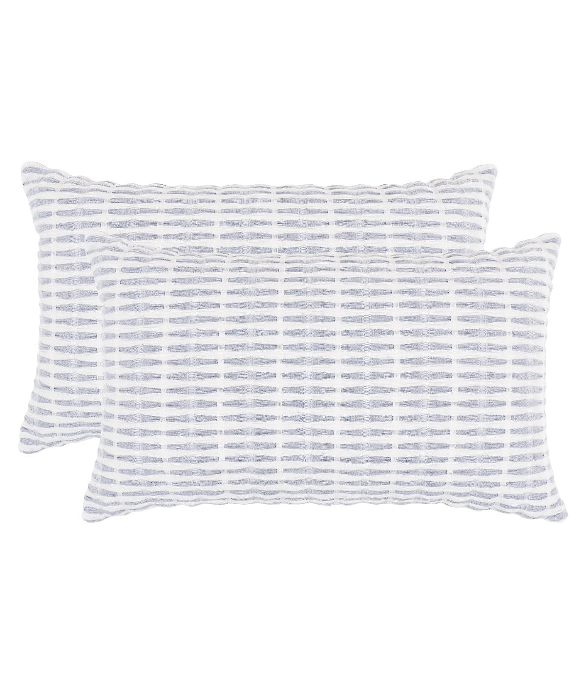 Pleated Please Pillow Cover 3 Blue