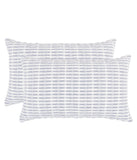 Pleated Please Pillow Cover 3 Blue