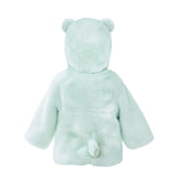 Bear Faux Fur Hooded Baby Coat  6-12M