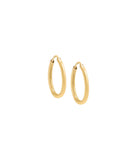 Gold Filled Endless Hoop Earring Gold