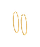 Gold Filled Endless Hoop Earring Gold