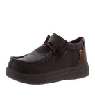 Men's canvas comfort sneaker Waxed Chocolate