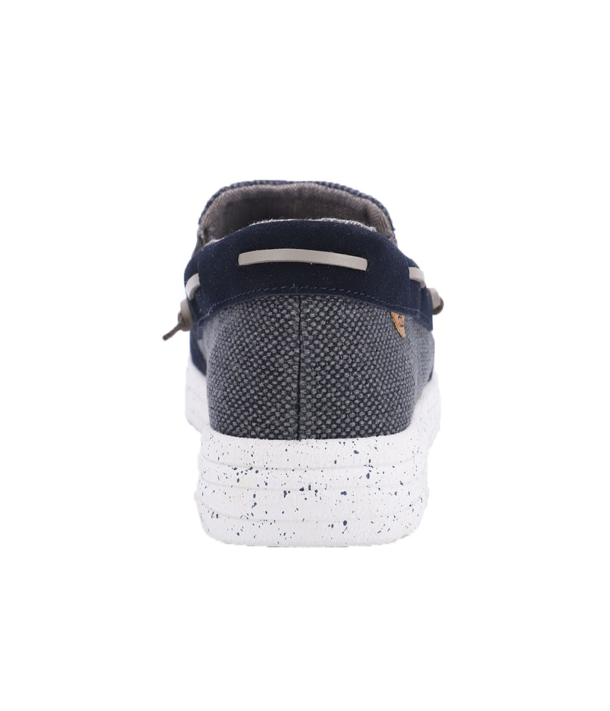 Men's canvas and suede comfort sneaker Navy