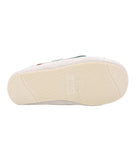 Ladies mesh-lined slipper moccasins PALE GREY