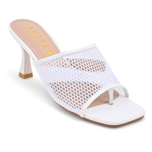 Women's Emilia Sandals-White-1