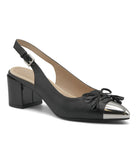 Fern Sling Back Pump Black-Sm