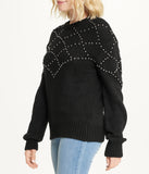 Embellished Pattern Pullover