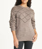  Embellished Pattern Pullover