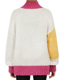 Color Block Tunic Sweater