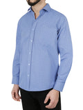 Solid Blue Dress Shirt