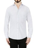 White Stripe Dress Shirt