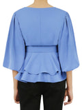 Belted Solid Top