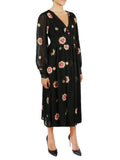 Floral Mid-Length Dress