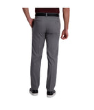 Haggar Men's Cool Right Performance Flex Pant-Straight Fit Heather Grey