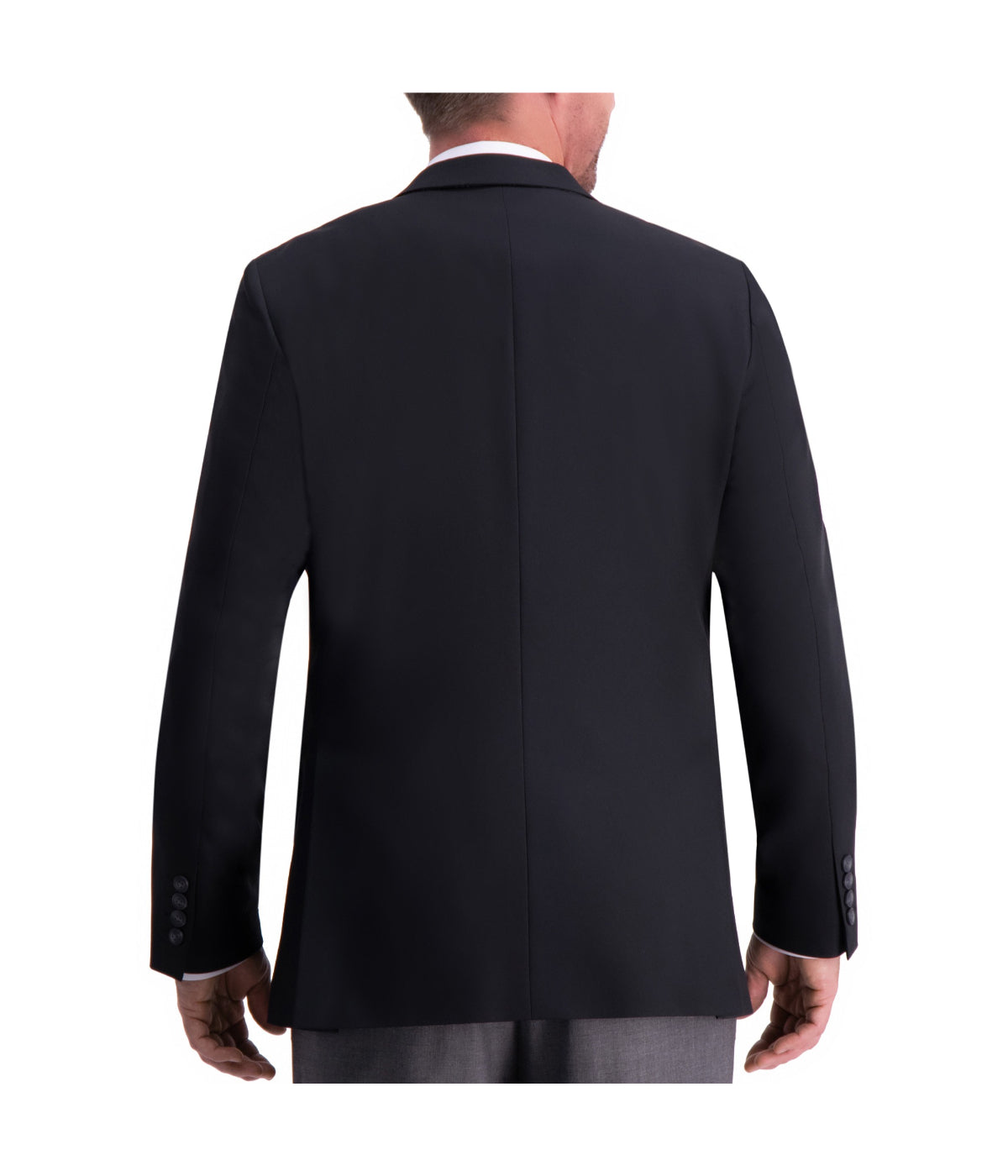 The Active Series Classic Fit Gabardine Sportcoat Black