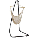 Large Cotton/Nylon Mayan Hammock Chair with Adjustable Stand