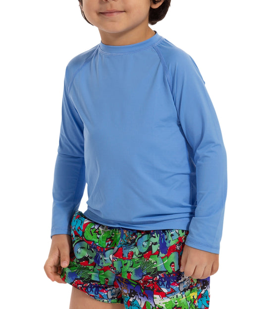 BloqUV Toddlers' UPF 50+ Sun Protection Long Sleeve Crew Neck Top