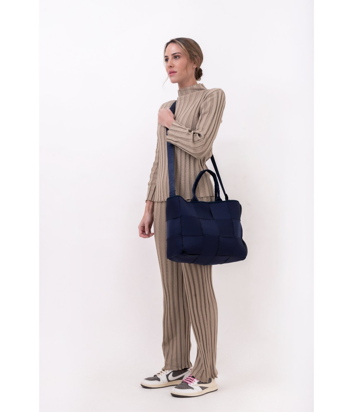 Icon Tote Deep Blue