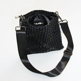 FAYE WOVEN BLACK WITH BLACK