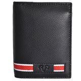 Leather Bi-fold Rifd Wallet with Flip ID Window Pocket 2