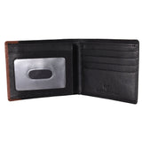 Leather Bi-fold Rifd Wallet with ID Window Pocket 1