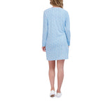 LONG SLEEVE QUARTER ZIP DRESS