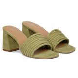 Bethany Leather Sandals - Safari