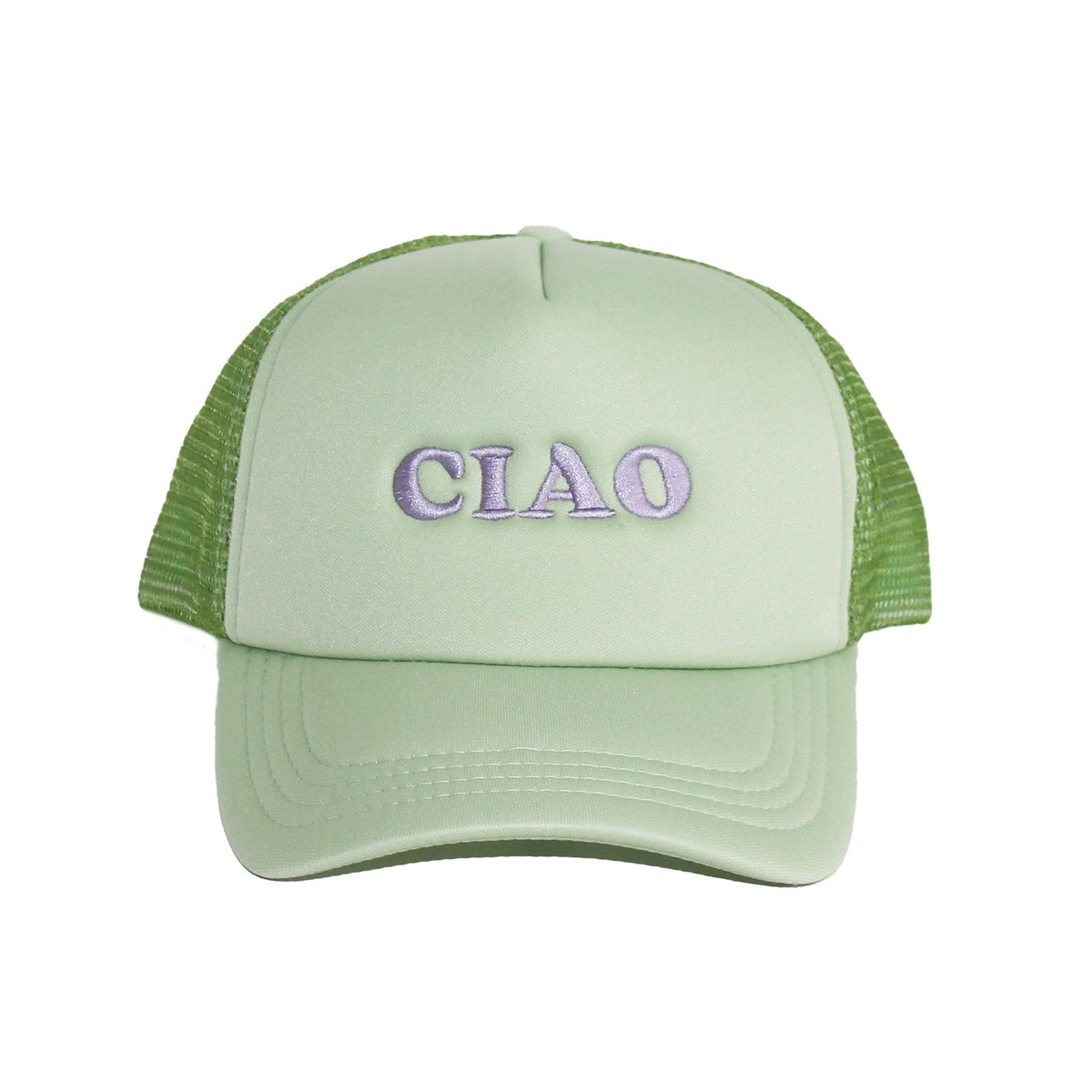 TRUCKER HAT LIME CIAO