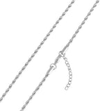 Twisted and Braided Rope Chain Anklet
