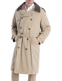 Iconic Double Breasted Trench Coat British Khaki