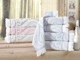 Laina Turkish Cotton 4 Piece Hand Towel Set