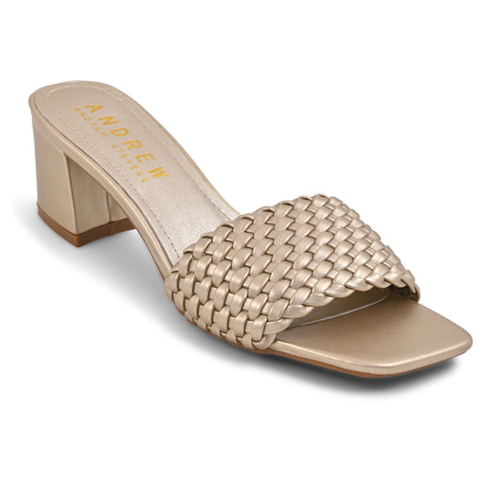 Women's Lada Sandals-Gold-1