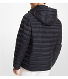 Hooded Packable Jacket Midnight Blue