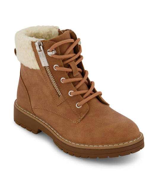 Jade Zip Hiking Boot Cognac