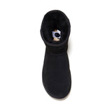 Mens Cosy X Short Black Boots