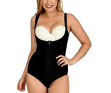 Underbust Front Zip Bodysuit