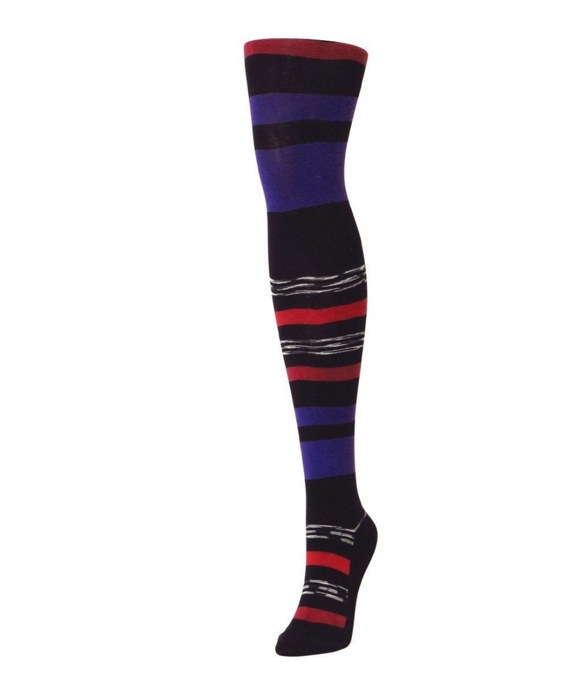 Stripe Palette Cotton Blend Sweater Tights Black – Gordmans