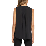 Sleeveless Pintuck Blouse NYDJ