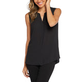 Sleeveless Pintuck Blouse NYDJ