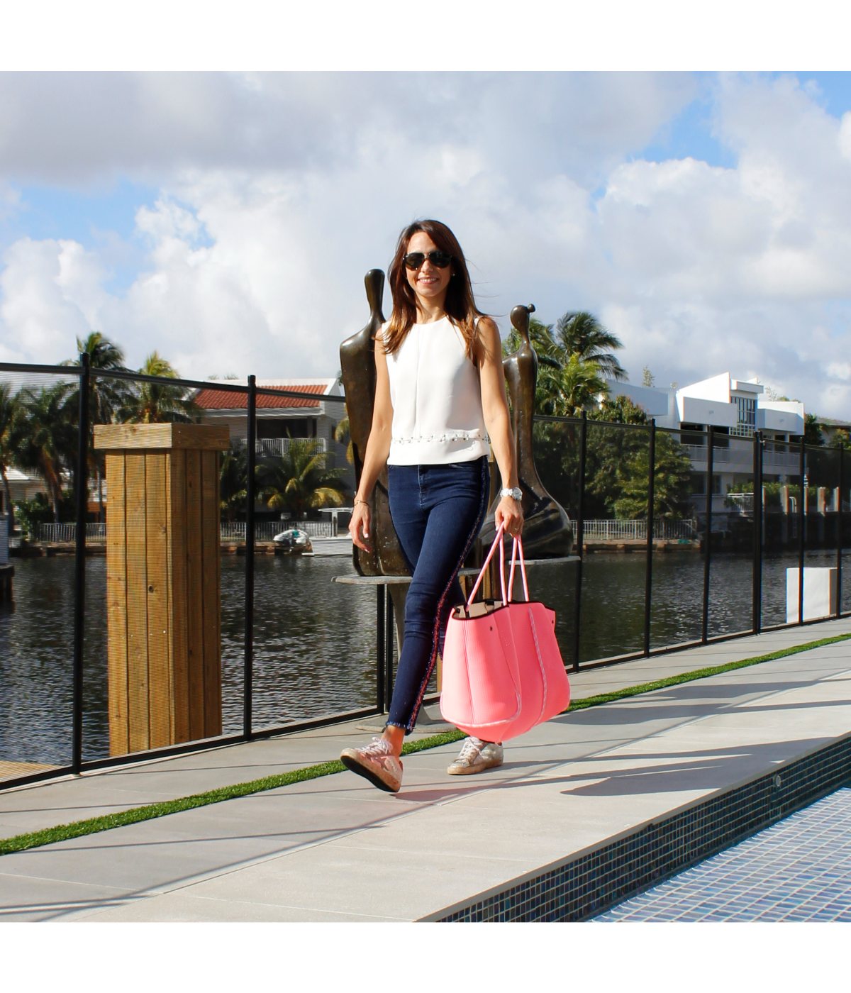 Everyday Tote Neon Pink