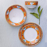 Melamine Campagna Uccello Salad Plate