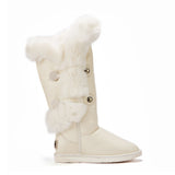 Nordic Tall Pale Womens Boots