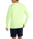 BloqUV Men's UPF 50+ Sun Protection Long Sleeve Jet Tee Top