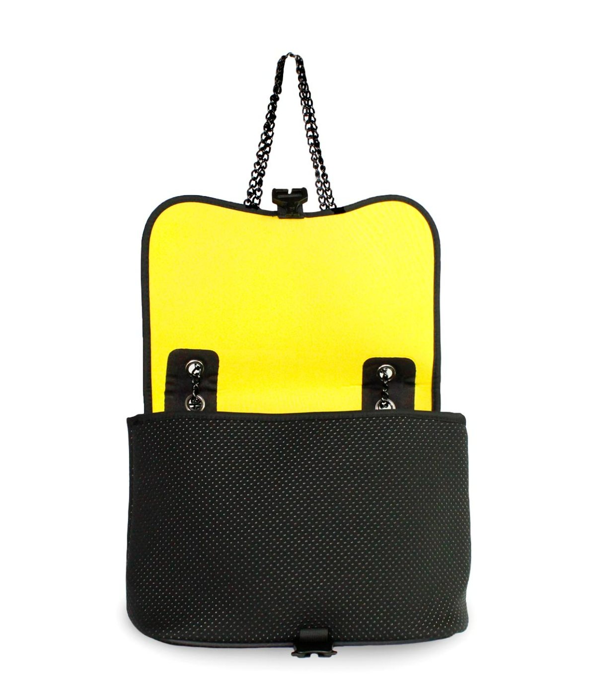 Flap Chain Bag Black