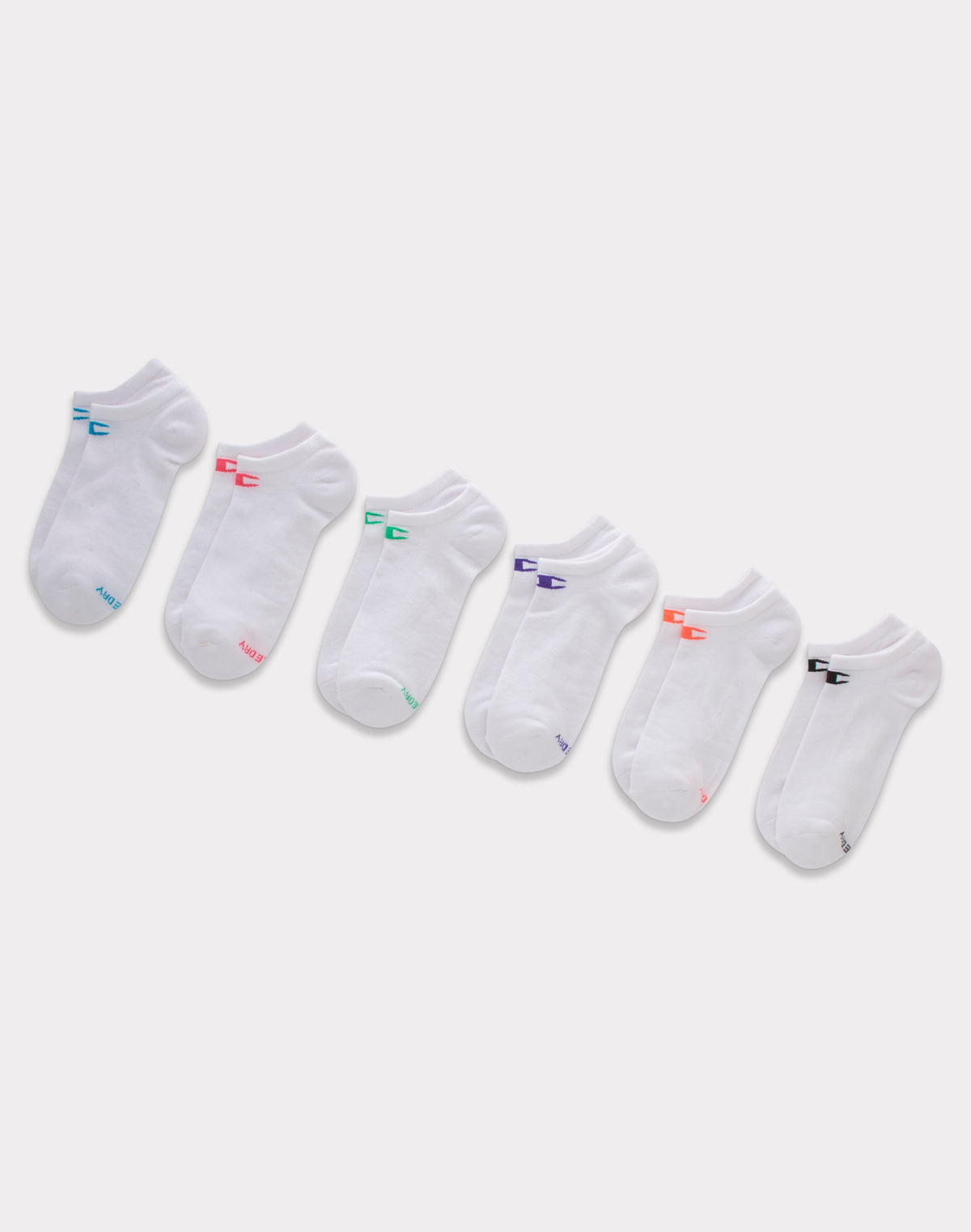 Champion Women's 6 Pack Low Cut Socks